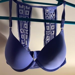 34D blue/purple aerie bra
